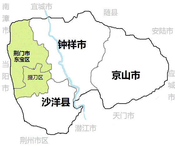 荆门地图