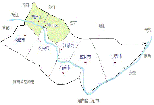 荆州地图