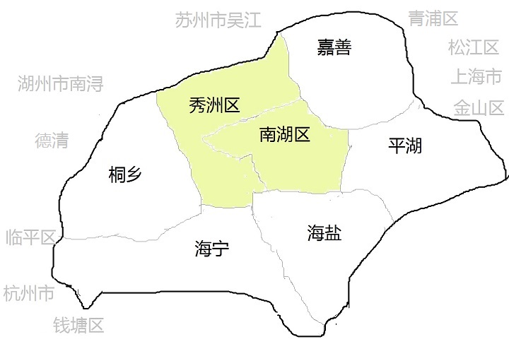 嘉兴地图