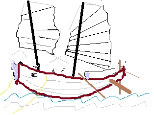 舟山鸟船模图